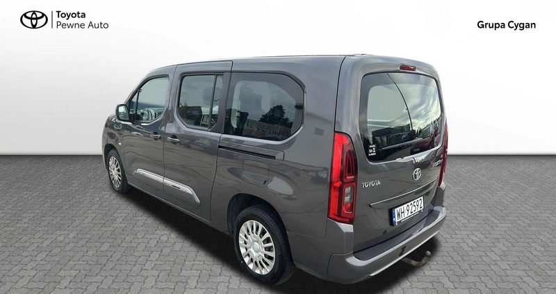 Toyota Proace City Verso cena 86900 przebieg: 123199, rok produkcji 2020 z Rejowiec Fabryczny małe 121